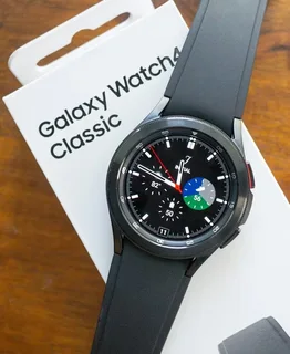 46mm Samsung Galaxy Watch 4 Classic LTE Version Excellent Condition In The Box With Warranty