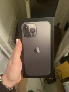 128GB APPLE IPHONE 13 PRO MAX GRAPHITE EXCELLENT CONDITION IN THE BOX WITH ACCESSORIES AND WARRANTY