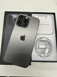 128GB APPLE IPHONE 13 PRO MAX GRAPHITE EXCELLENT CONDITION IN THE BOX WITH ACCESSORIES AND WARRANTY