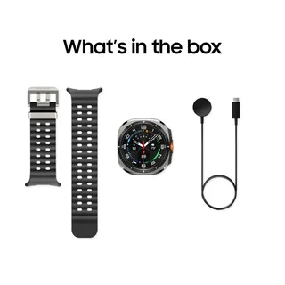 47mm Samsung Galaxy Watch Ultra LTE Titanium Silver As New In Box With Accessories And Warranty