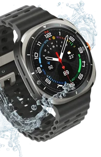 47mm Samsung Galaxy Watch Ultra LTE Titanium Silver As New In Box With Accessories And Warranty