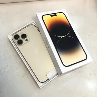 128GB APPLE IPHONE 14 PRO GOLD 5G EXCELLENT CONDITION IN BOX WITH ACCESSORIES AND WARRANTY