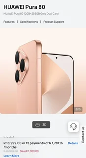 Gold 256GB Huawei Pura 80 |Mystery Box Combo Brand New Sealed In  Box With Accessories And Warranty