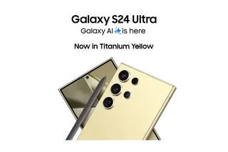 256gb Samsung Galaxy S24 Ultra Yellow In Excellent Condition In Box With Accessories And Warranty