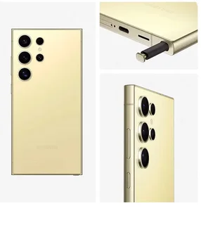 256GB Samsung Galaxy S24 ULTRA Yellow In Excellent Condition In Box With Accessories And Warranty