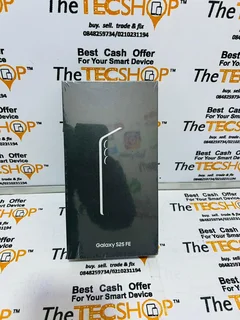256GB Samsung Galaxy S25 FE Jetblack Brand New Sealed In The Box With All Accessories And Warranty