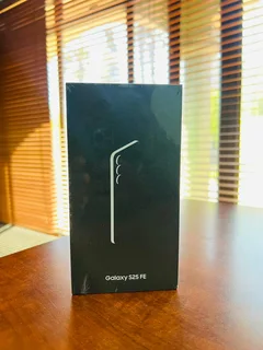 256GB Samsung Galaxy S25 FE Jetblack Brand New Sealed In The Box With All Accessories And Warranty