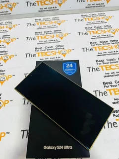 256GB Samsung Galaxy S24 ULTRA Yellow In Excellent Condition In Box With Accessories And Warranty