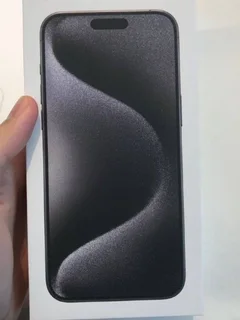 128GB APPLE IPHONE 15 PRO 5G BLACK EXCELLENT CONDITION IN THE BOX WITH ALL ACCESSORIES AND WARRANTY