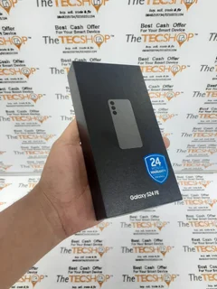 256GB Samsung Galaxy S24 FE Gray As New  In The Box With All Accessories And Warranty