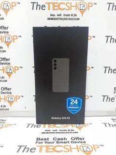 256GB Samsung Galaxy S24 FE Gray As New  In The Box With All Accessories And Warranty