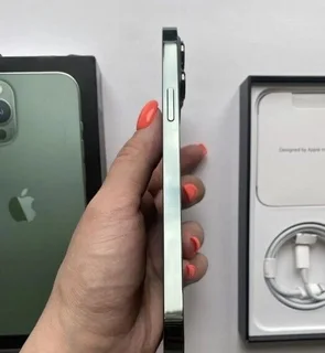 128GB APPLE IPHONE 13 PRO 5G  GREEN AS NEW IN THE BOX WITH ACCESSORIES &amp; WARRANTY