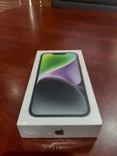 128GB APPLE IPHONE 14 5G MIDNIGHT BRAND NEW SEALED IN THE BOX WITH ALL ACCESSORIES AND WARRANTY