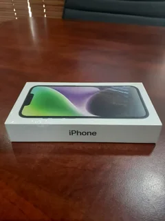 128GB APPLE IPHONE 14 5G MIDNIGHT BRAND NEW SEALED IN THE BOX WITH ALL ACCESSORIES AND WARRANTY