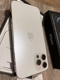 256GB APPLE IPHONE 12 PRO 5G SILVER EXCELLENT CONDITION IN THE BOX WITH ALL ACCESSORIES AND WARRANTY