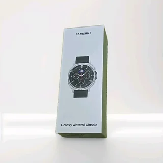 46mm Samsung Galaxy Watch 8 Classic LTE  Version Black As New  In Box With Accessories And Warranty