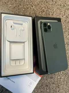 64GB GREEN APPLE IPHONE 11 PRO AS NEW IN THE BOX WITH  ALL ACCESSORIES AND WARRANTY