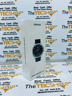 46mm Samsung Galaxy Watch 8 Classic LTE  Version Black Brand New Sealed In Box With Warranty