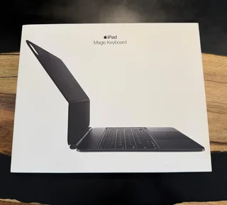 As New In Box 512GB 13 Inch iPad Pro M4 Chip Cellular With Keyboard With Accessories And Warranty