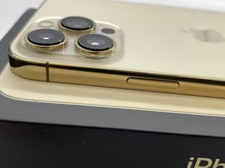 128GB APPLE IPHONE 13 PRO 5G GOLD EXCELLENT CONDITION  IN THE BOX WITH ACCESSORIES AND WARRANTY