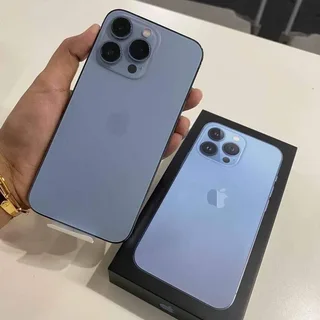 128GB APPLE IPHONE 13 PRO 5G  BLUE EXCELLENT CONDITION IN THE BOX WITH ACCESSORIES &amp; WARRANTY