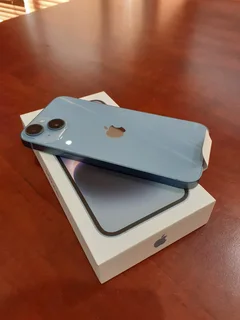 128GB APPLE IPHONE 14 5G BLUE EXCELLENT CONDITION  IN THE BOX WITH ALL ACCESSORIES AND WARRANTY
