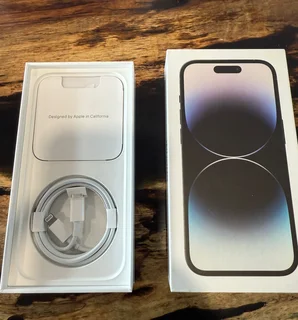 128GB APPLE IPHONE 14 PRO BLACK5G EXCELLENT CONDITION IN BOX WITH ACCESSORIES AND WARRANTY