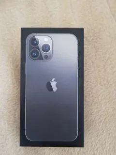 128GB APPLE IPHONE 13 PRO MAX GRAPHITE EXCELLENT CONDITION IN THE BOX WITH ACCESSORIES AND WARRANTY