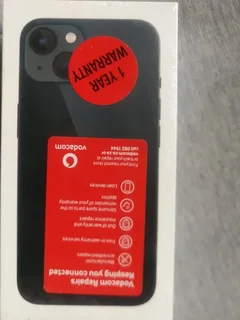 128GB APPLE IPHONE 13 5G MIDNIGHT IN COLOUR BRAND NEW SEALED IN BOX WITH ACCESSORIES AND WARRANTY