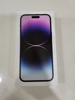 128GB APPLE IPHONE 14 PRO DEEP PURPLE 5G AS NEW IN THE BOX WITH ACCESSORIES AND WARRANTY