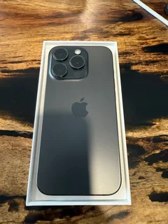 128GB APPLE IPHONE 15 PRO 5G BLACK EXCELLENT CONDITION IN THE BOX WITH ALL ACCESSORIES AND WARRANTY