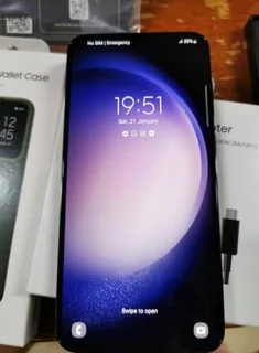 Excellent Condition In The Box 512GB Samsung Galaxy S23 Plus Black In Color, With All Accessories