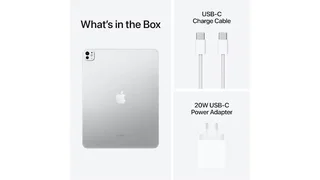 Excellent Condition In The Box 512GB 13 Inch iPad Pro M4 Chip Silver With Accessories And Warranty