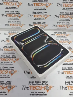 As New In Box 256GB 13 Inch iPad Pro M4 Chip Black |Standard Glass |WiFi | Accessories And Warranty