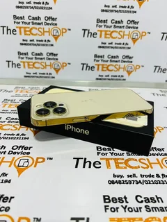 128GB APPLE IPHONE 13 PRO MAX GOLD EXCELLENT CONDITION IN THE BOX WITH ACCESSORIES AND WARRANTY