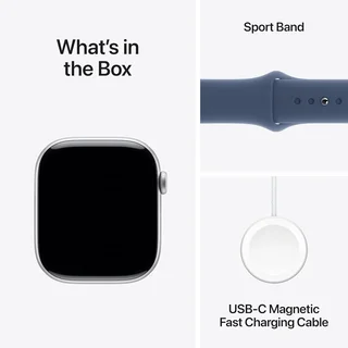 46mm Silver Apple Watch Series 10 GPS Version As New In The Box With Accessories And Warranty
