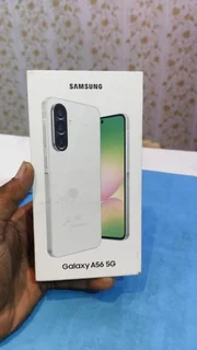 256GB Samsung Galaxy A56 5G Light Gray Brand New  In Box With All Accessories And Warranty