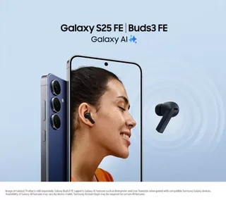 128GB Samsung Galaxy S25 FE Navy As New  In The Box With  All Accessories And Warranty