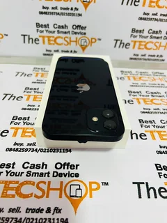 256GB BLACK APPLE IPHONE 12 Mini AS NEW IN BOX WITH ALL ACCESSORIES AND WARRANTY