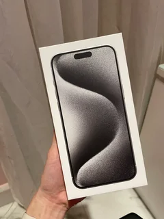 256GB APPLE IPHONE 15 PRO MAX WHITE EXCELLENT CONDITION IN THE BOX WITH ALL ACCESSORIES AND WARRANTY