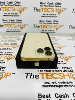 128GB APPLE IPHONE 13 PRO MAX GOLD EXCELLENT CONDITION IN THE BOX WITH ACCESSORIES AND WARRANTY