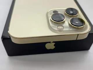 128GB APPLE IPHONE 13 PRO MAX GOLD EXCELLENT CONDITION IN THE BOX WITH ACCESSORIES AND WARRANTY