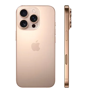 128GB APPLE IPHONE 16 PRO DESERT TITANIUM AS NEW IN THE BOX WITH ACCESSORIES AND WARRANTY