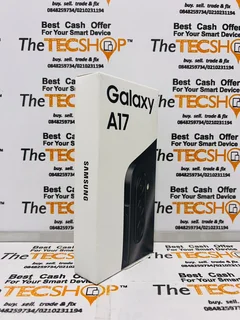 128GB Dual-Sim Black Samsung Galaxy A17 As New In The Box With Accessories And Warranty