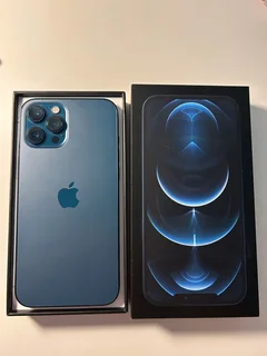 256GB APPLE IPHONE 12 PRO BLUE IN EXCELLENT CONDITION IN THE BOX WITH ALL ACCESSORIES AND WARRANTY
