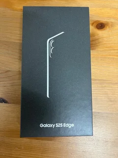 256GB Samsung Galaxy S25 Edge Black In Excellent Condition In Box With All Accessories And Warranty