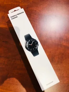 46mm Samsung Galaxy Watch 4 Classic LTE Version Excellent Condition In The Box With Warranty