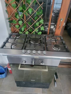 Eurogas oven and hob stainless steel