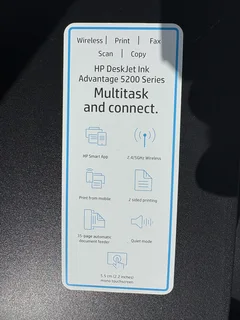 HP DeskJet 5275 Printer, Scanner, Copier, Fax