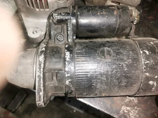 Old type Mercedes car starter